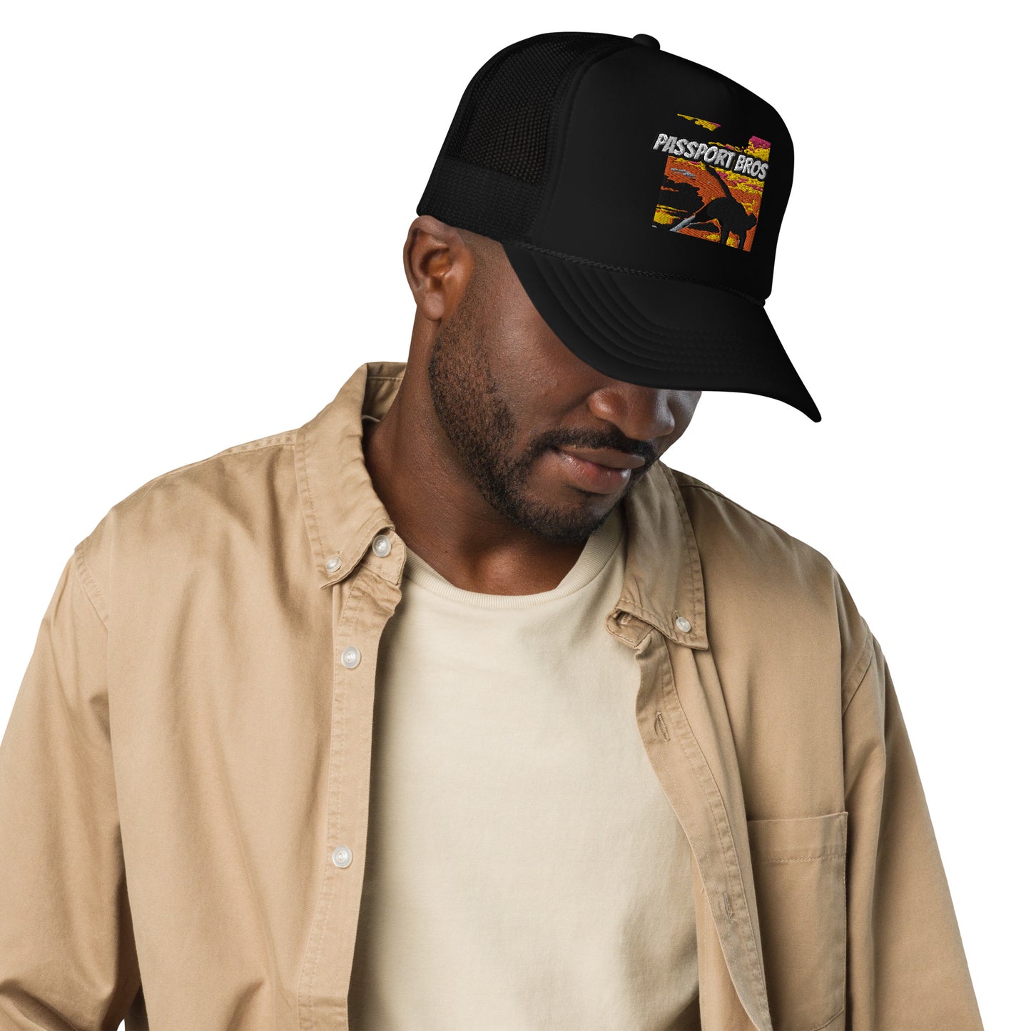 PASSPORT BROS ESCAPED TRUCKER HAT (Foam)