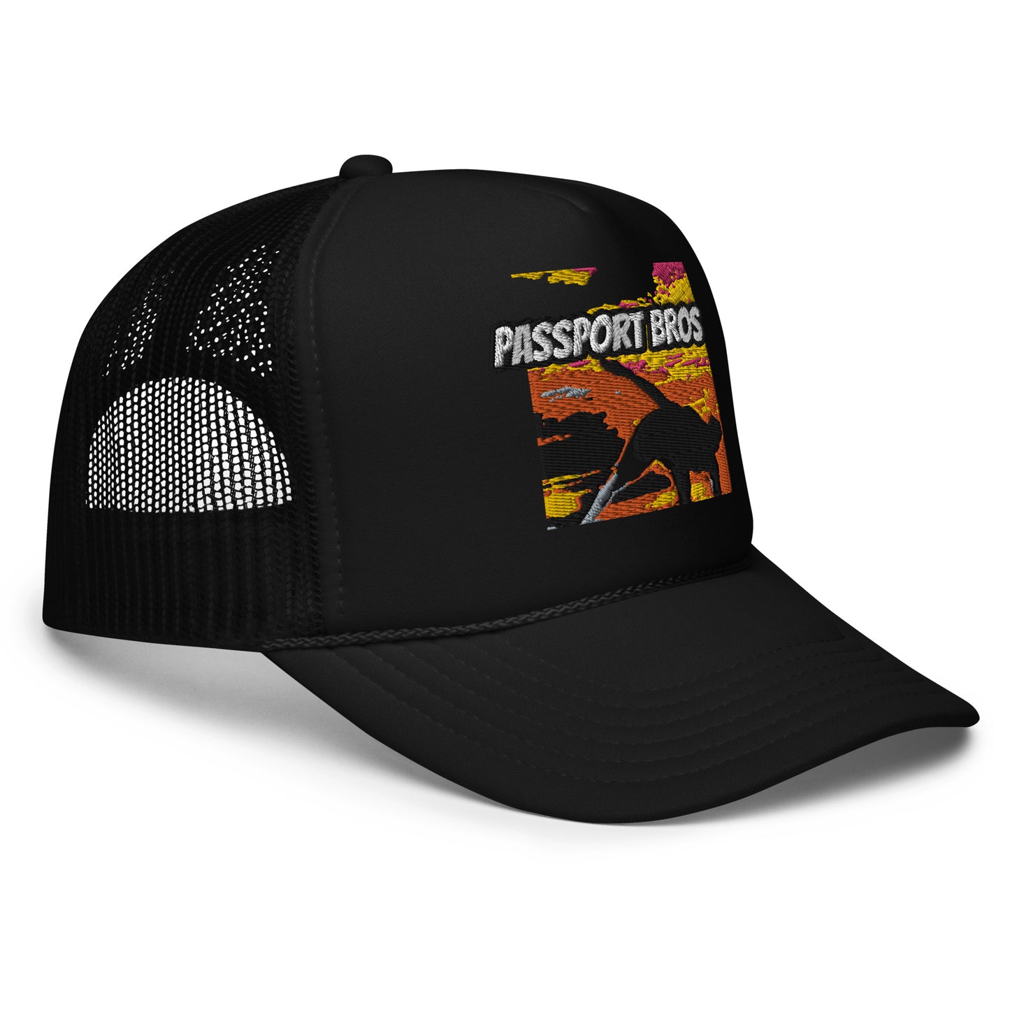 PASSPORT BROS ESCAPED TRUCKER HAT (Foam)
