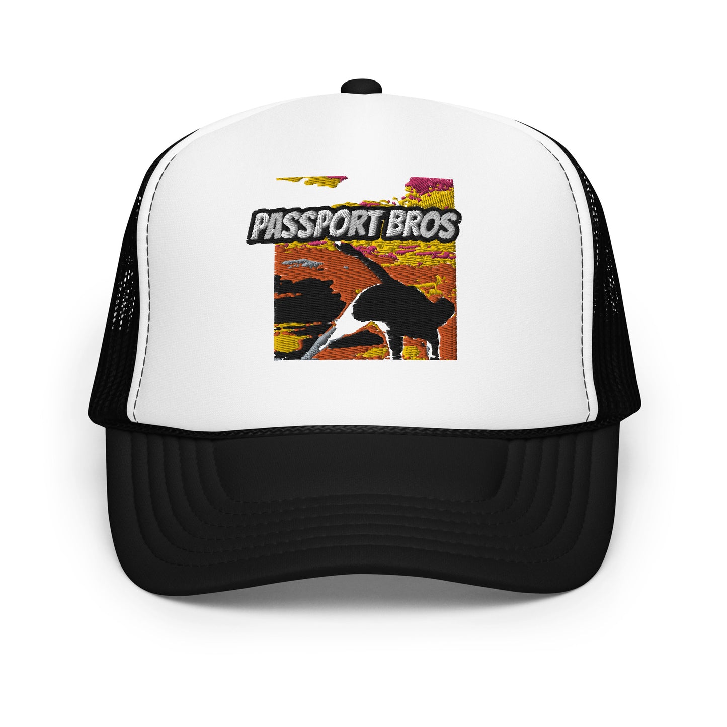 PASSPORT BROS ESCAPED TRUCKER HAT (Foam)