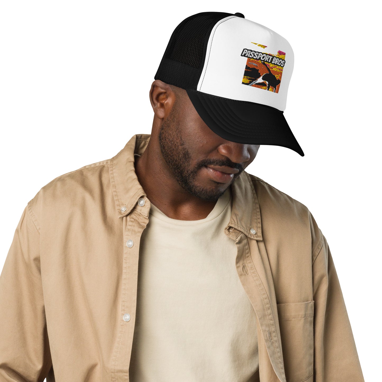 PASSPORT BROS ESCAPED TRUCKER HAT (Foam)