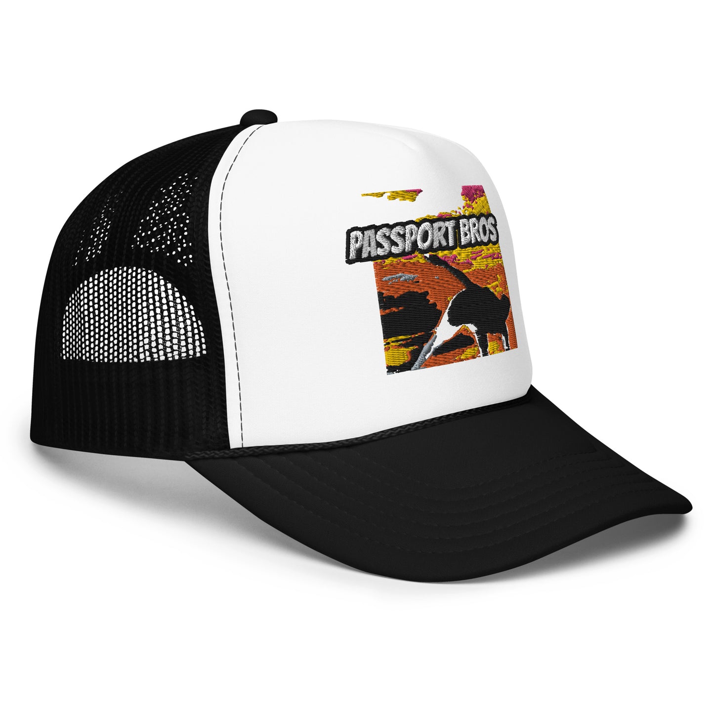 PASSPORT BROS ESCAPED TRUCKER HAT (Foam)