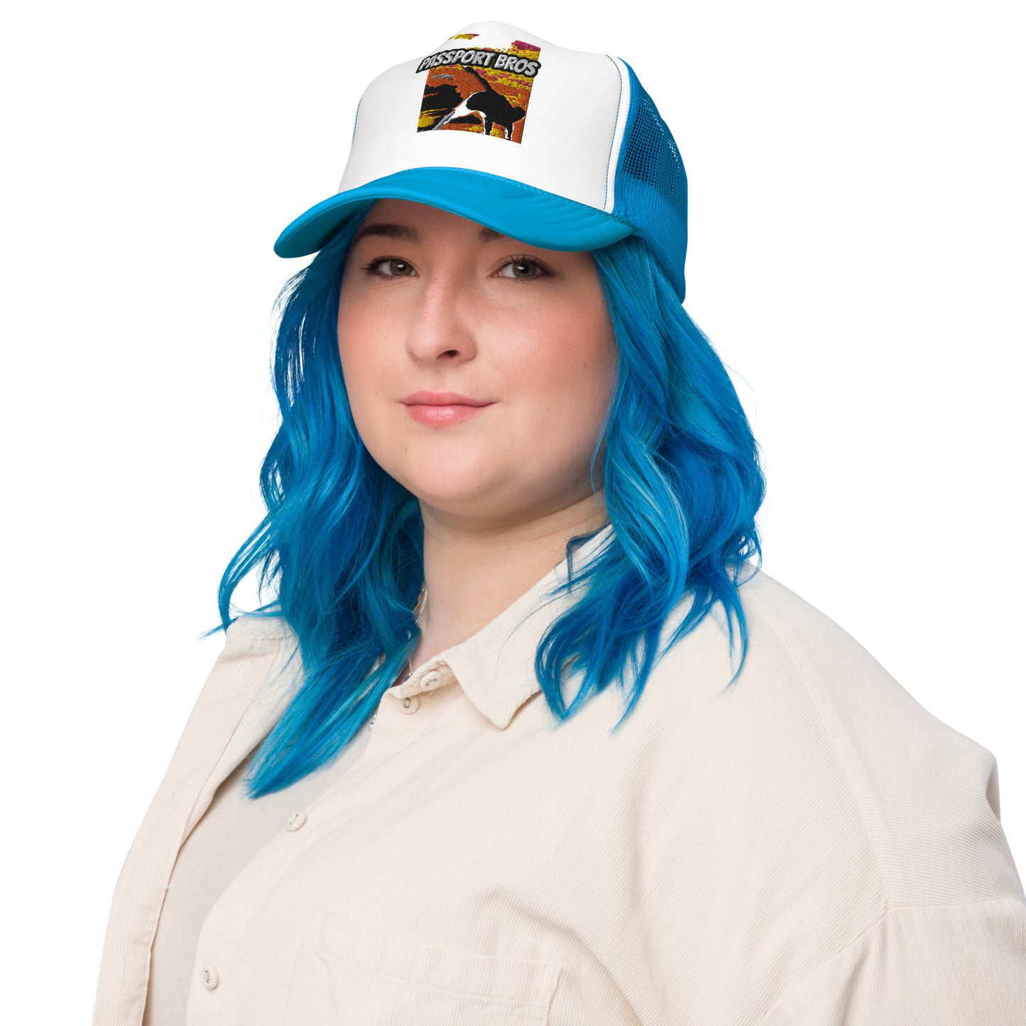 PASSPORT BROS ESCAPED TRUCKER HAT (Foam)