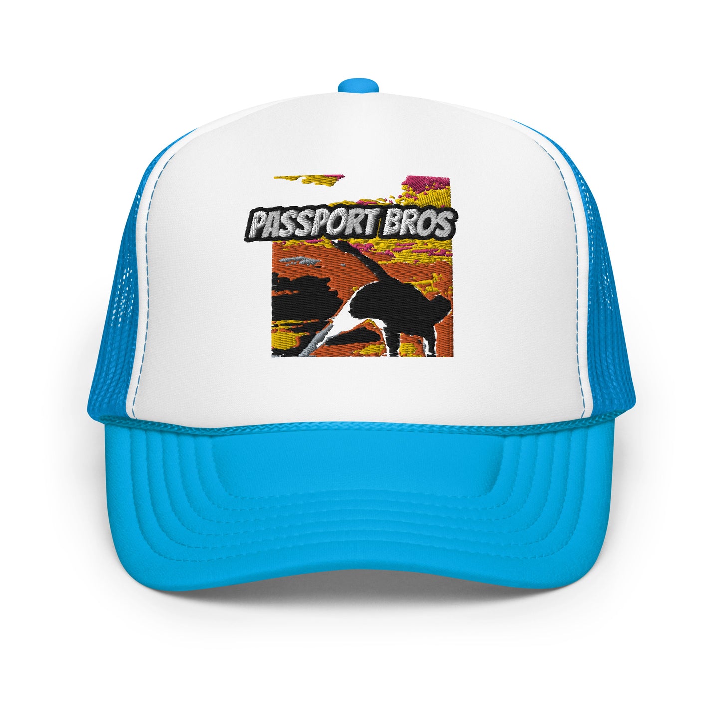 PASSPORT BROS ESCAPED TRUCKER HAT (Foam)
