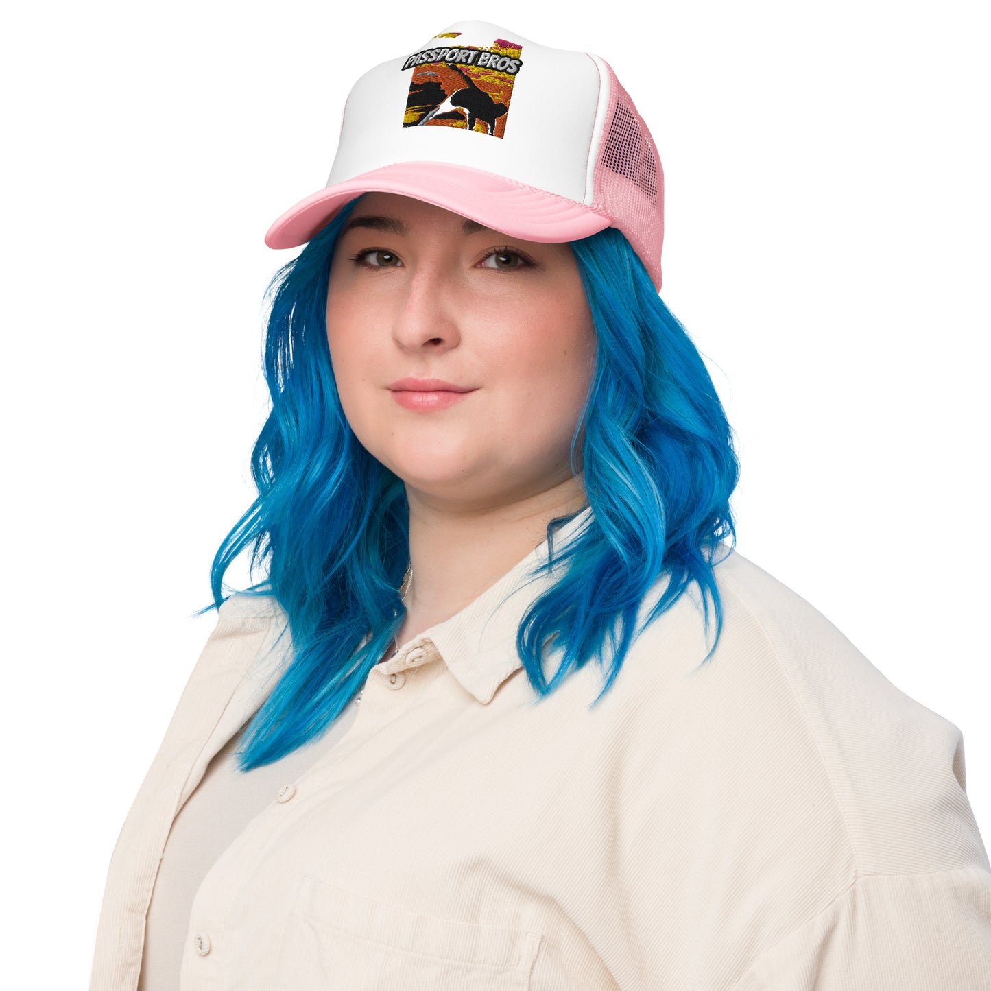 PASSPORT BROS ESCAPED TRUCKER HAT (Foam)