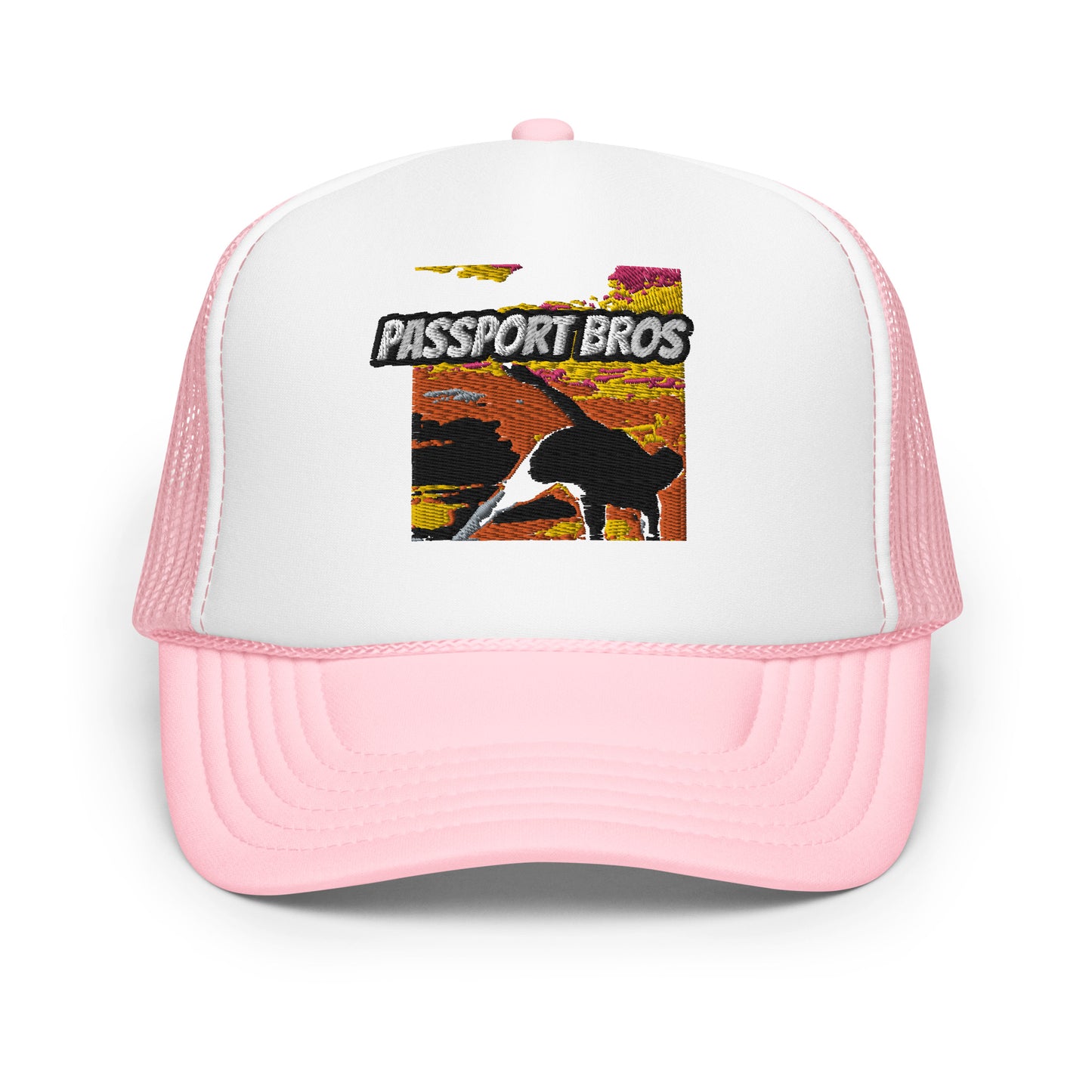 PASSPORT BROS ESCAPED TRUCKER HAT (Foam)