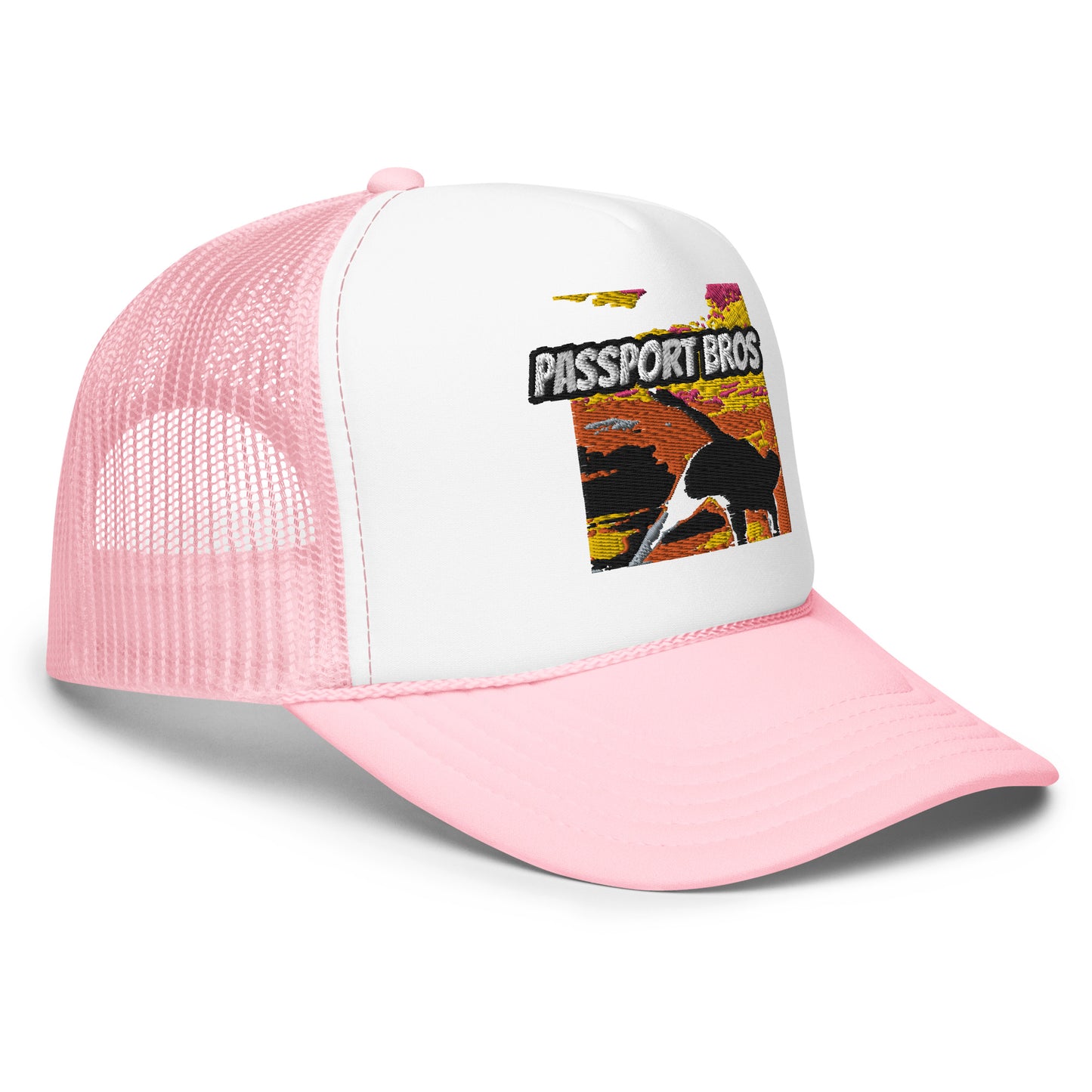 PASSPORT BROS ESCAPED TRUCKER HAT (Foam)