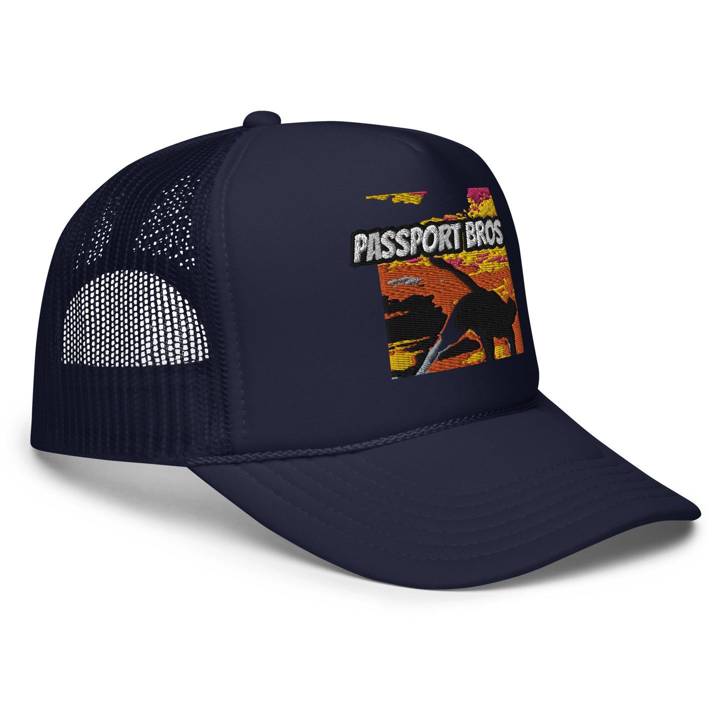 PASSPORT BROS ESCAPED TRUCKER HAT (Foam)