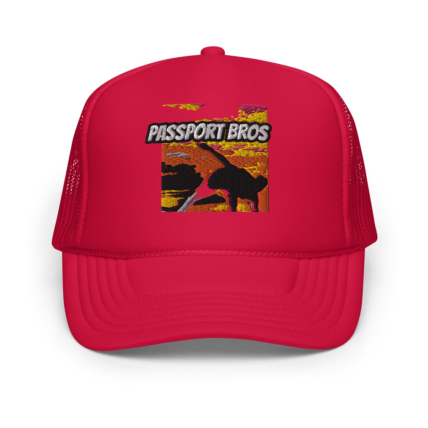 PASSPORT BROS ESCAPED TRUCKER HAT (Foam)