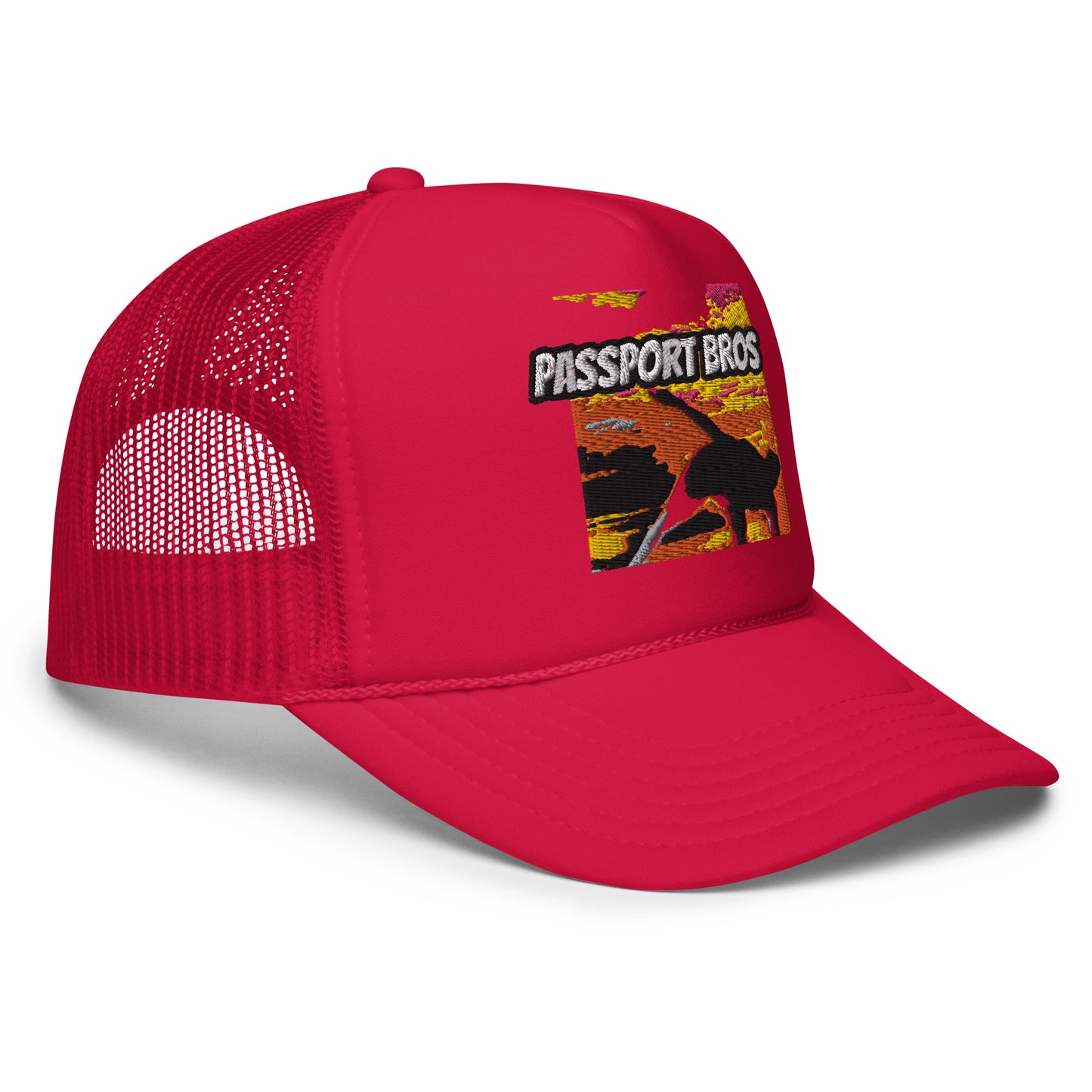 PASSPORT BROS ESCAPED TRUCKER HAT (Foam)