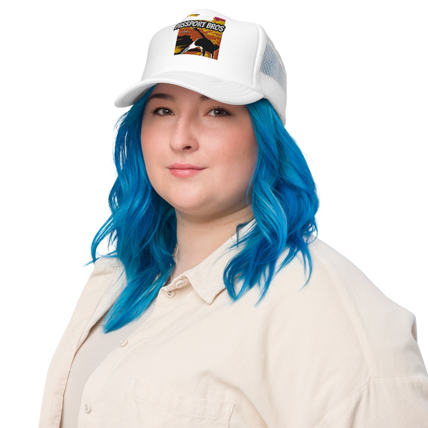 PASSPORT BROS ESCAPED TRUCKER HAT (Foam)