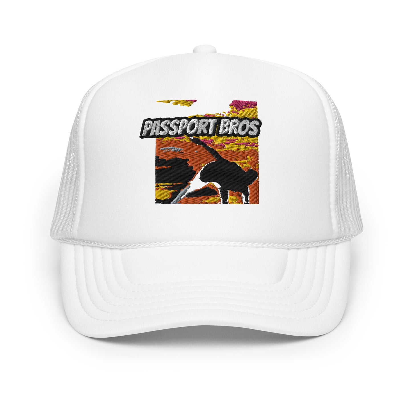 PASSPORT BROS ESCAPED TRUCKER HAT (Foam)