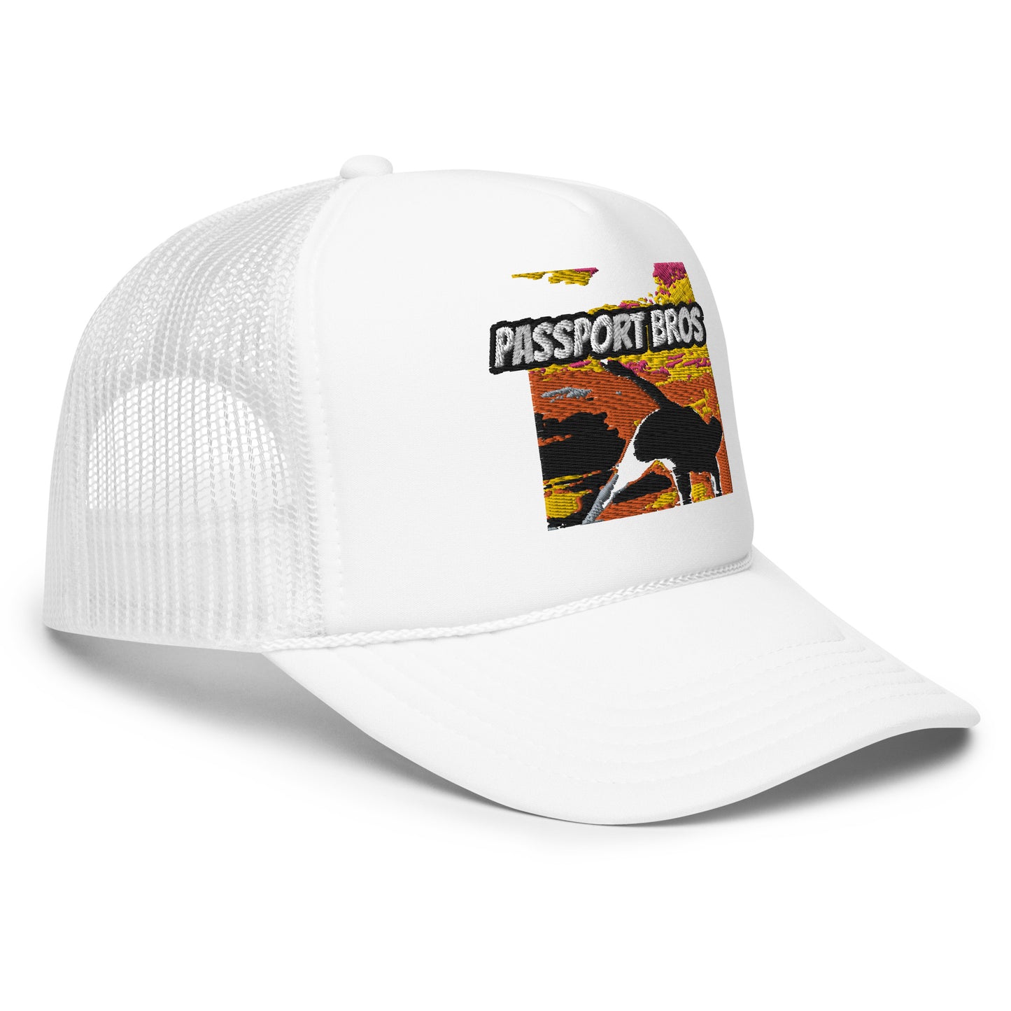 PASSPORT BROS ESCAPED TRUCKER HAT (Foam)