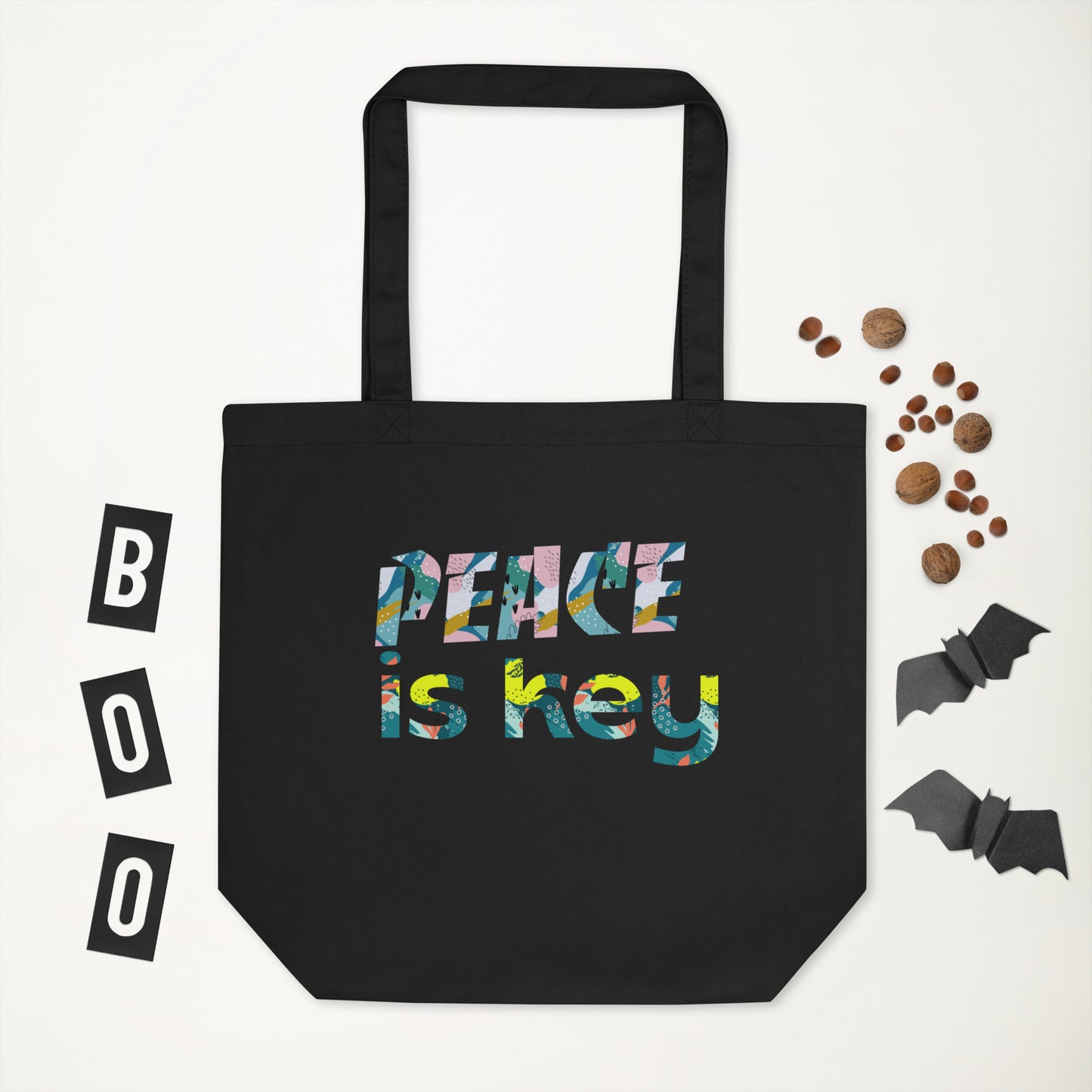 Peace & Love Eco Tote Bag