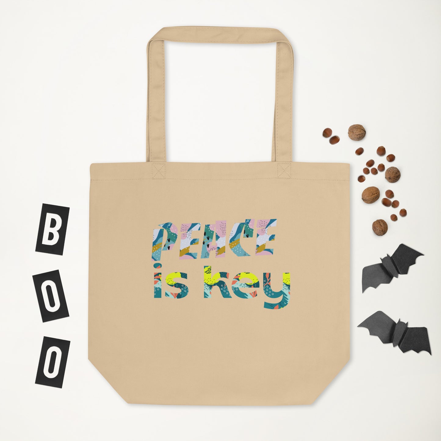 Peace & Love Eco Tote Bag