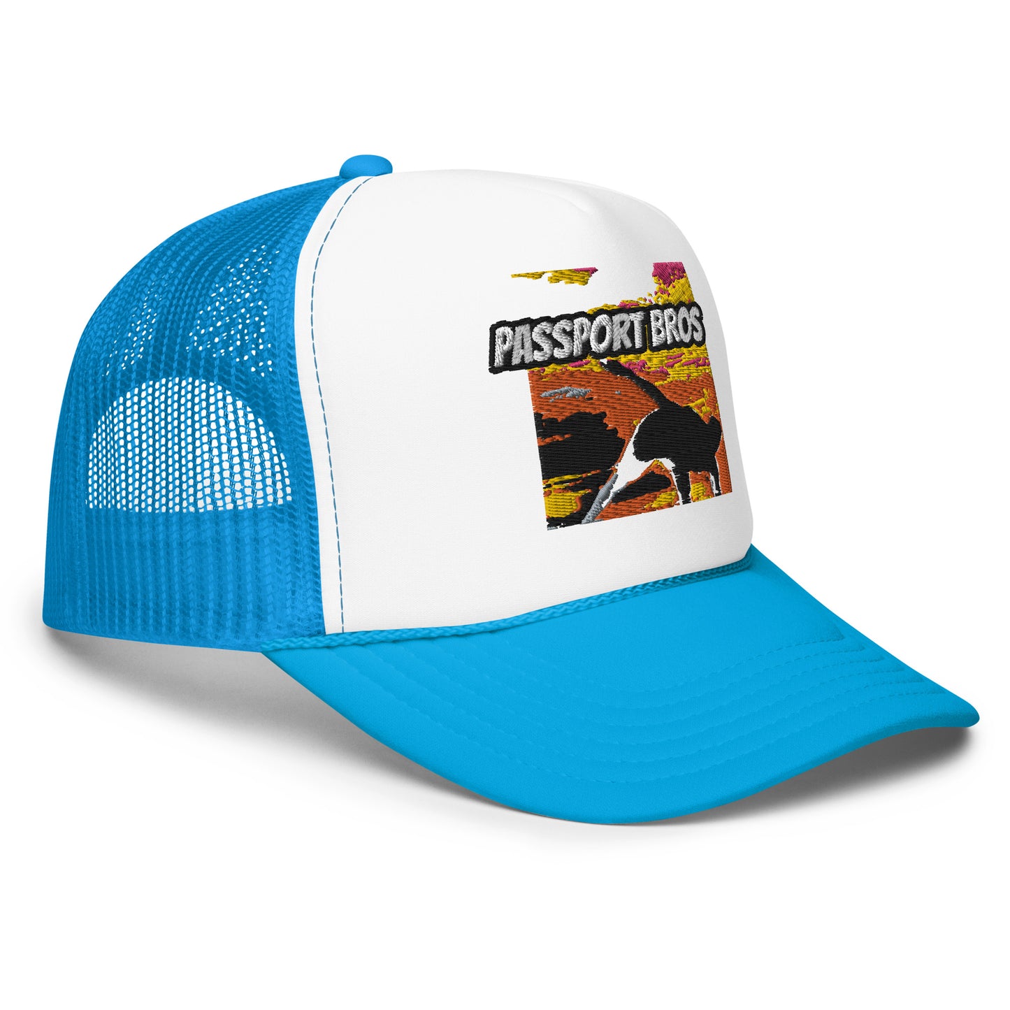 PASSPORT BROS ESCAPED TRUCKER HAT (Foam)