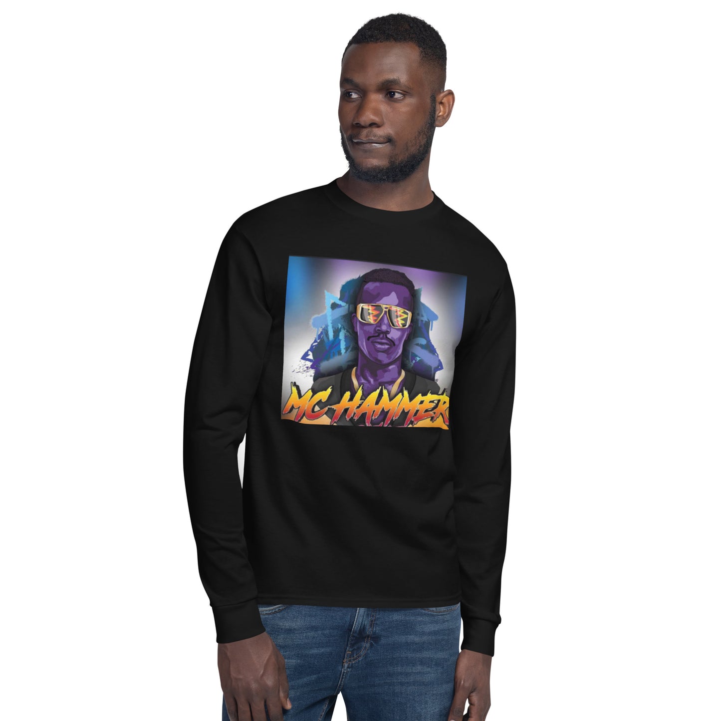 RETRO MC HAMMER Men's Champion Long Sleeve