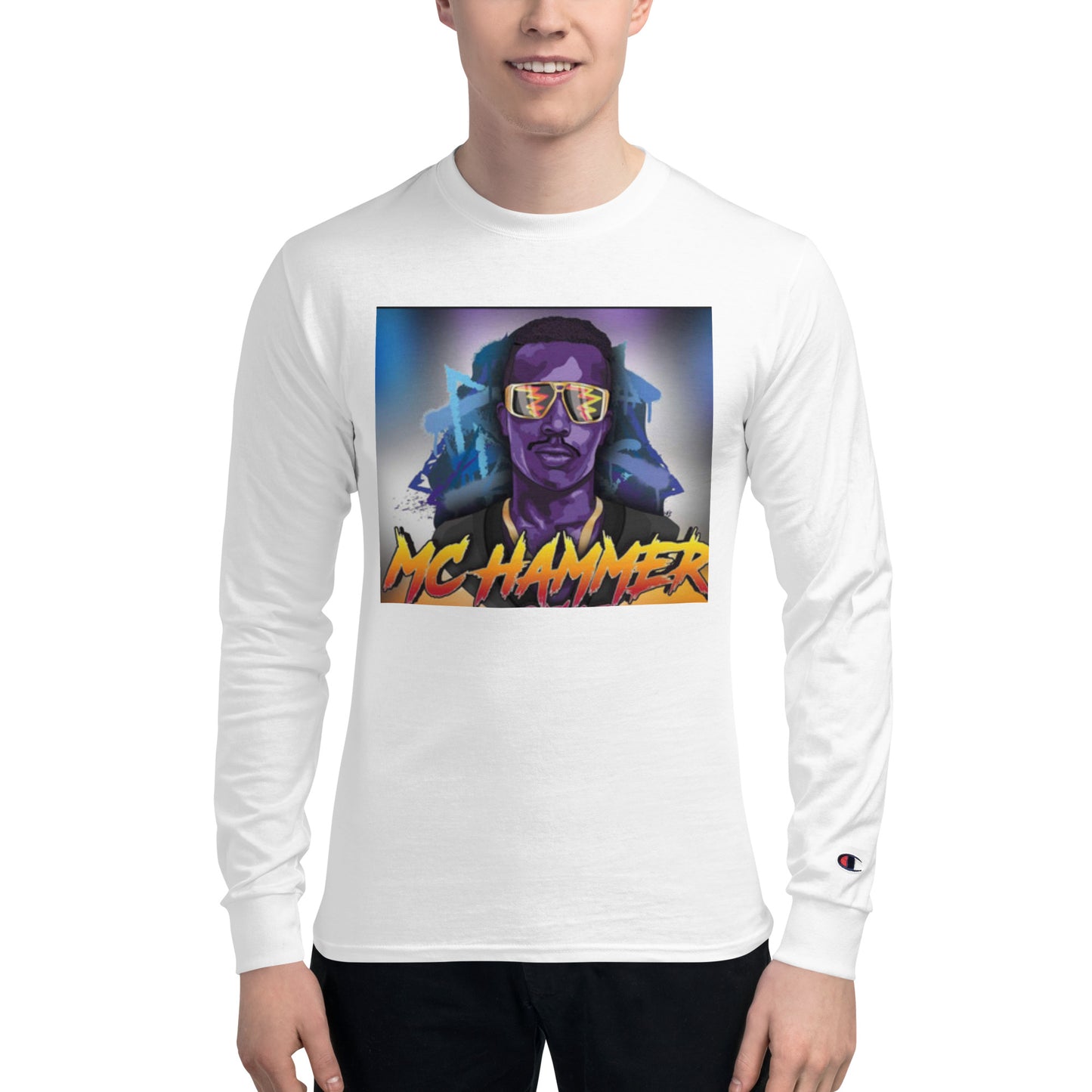 RETRO MC HAMMER Men's Champion Long Sleeve